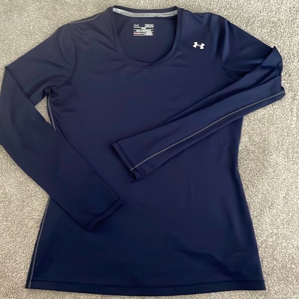 Under Armour heat gear fitted long sleeve tee